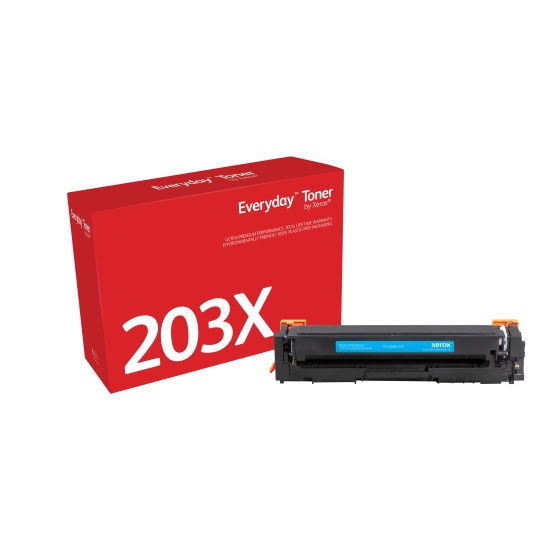 Everyday (TM) Cyan Toner by Xerox compatible with HP 202X (CF541X/CRG-054HC) Image