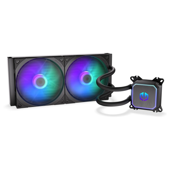 ENDORFY Navis F280 ARGB Computer case All-in-one liquid cooler 14 cm Black 1 pc(s) Image