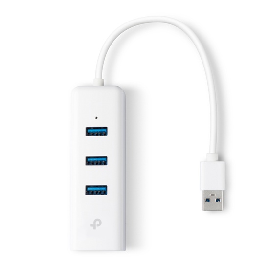 TP-Link UE330 laptop dock/port replicator Wired USB 3.2 Gen 1 (3.1 Gen 1) Type-A White Image