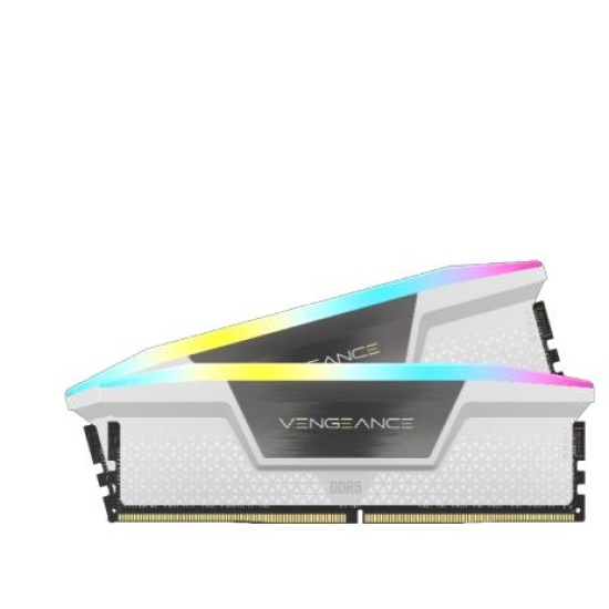 Corsair Vengeance RGB CMH64GX5M2B5600C40W memory module 64 GB 2 x 32 GB DDR5 5600 MHz Image