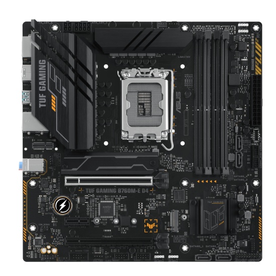 ASUS TUF GAMING B760M-E D4 Intel B760 LGA 1700 micro ATX Image