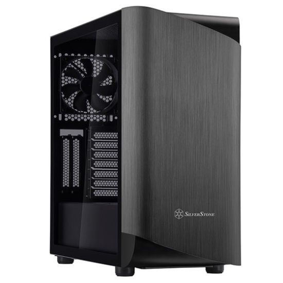 Silverstone SETA A1 Midi Tower Black, Titanium Image