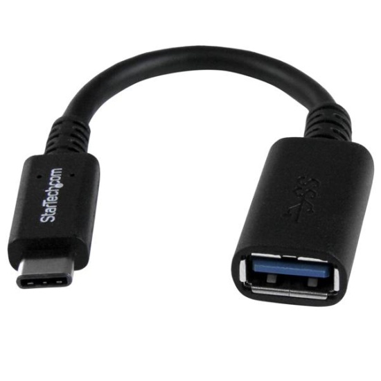 StarTech.com USB-C to USB-A Adapter Cable - M/F - 6in - USB 3.0 - USB-IF Certified Image
