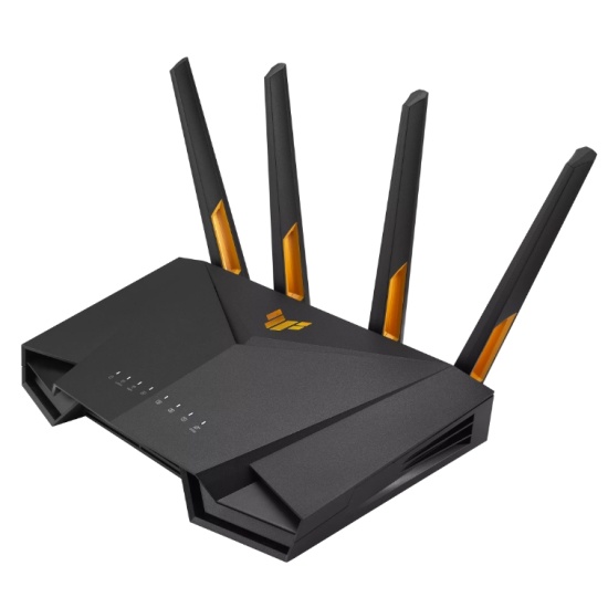 ASUS TUF-AX4200 wireless router Gigabit Ethernet Dual-band (2.4 GHz / 5 GHz) Black Image