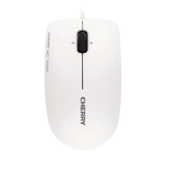 CHERRY MC 2000 Corded Mouse with Tilt Wheel, Pale Grey, USB Image