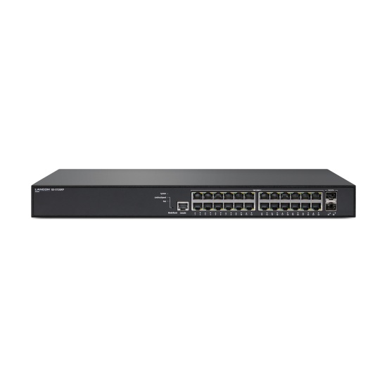 Lancom Systems GS-3126XP Managed L3 Gigabit Ethernet (10/100/1000) Power over Ethernet (PoE) 1U Black Image