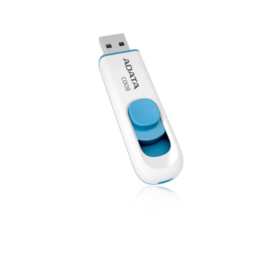 ADATA C008 USB flash drive 16 GB USB Type-A 2.0 Blue, White Image