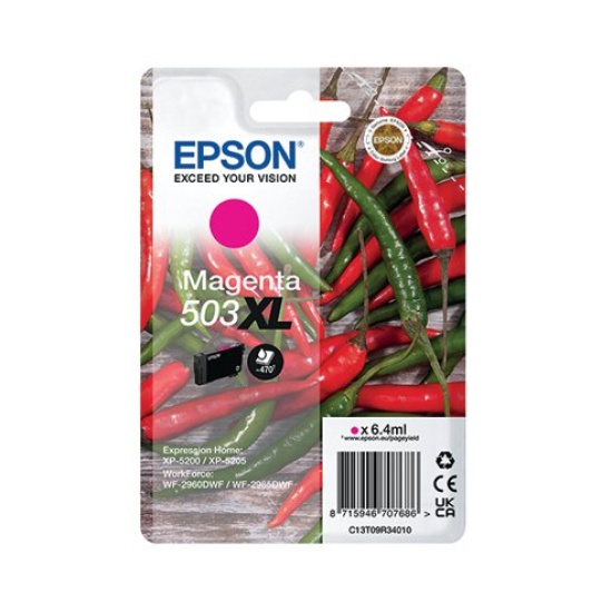 Epson 503XL ink cartridge 1 pc(s) Compatible High (XL) Yield Magenta Image