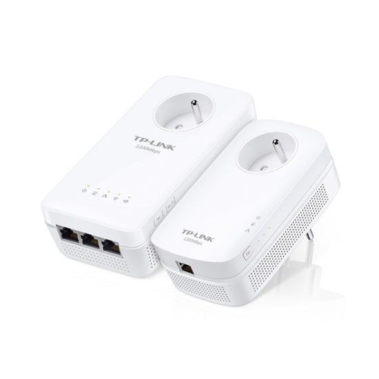 TP-Link AV1300 Gigabit Passthrough Powerline ac Wi-Fi Kit Image