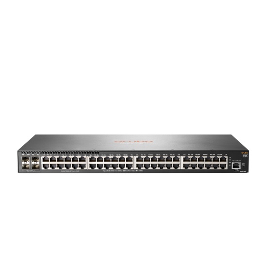 Aruba 2930F 48G 4SFP Managed L3 Gigabit Ethernet (10/100/1000) 1U Grey Image