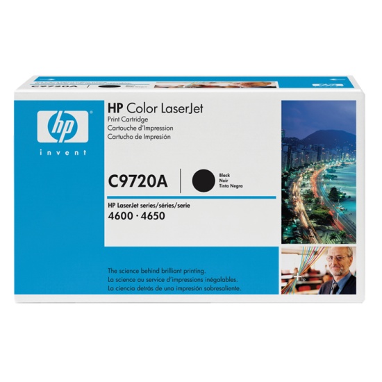 HP Cartouche d'impression noire Color LaserJet C9720Aavec technologie d'impression intelligente toner cartridge 1 pc(s) Original Black Image