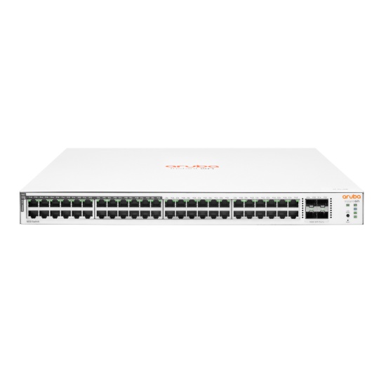Aruba Instant On 1830 48G 24p Class4 PoE 4SFP 370W Managed L2 Gigabit Ethernet (10/100/1000) Power over Ethernet (PoE) 1U Image