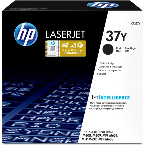 HP 37Y Extra High Yield Black Original LaserJet Toner Cartridge Image