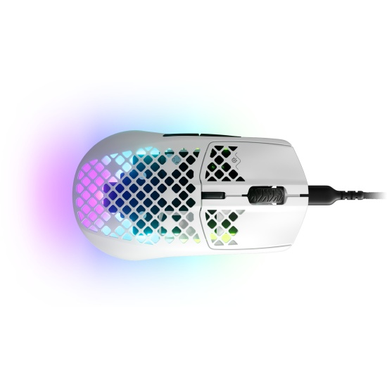 Steelseries Aerox 3 mouse Right-hand USB Type-C Optical 8500 DPI Image