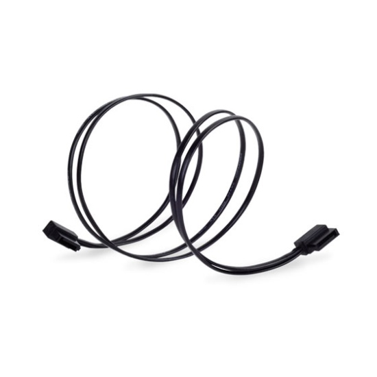 Silverstone CP11 SATA cable 0.5 m Black Image