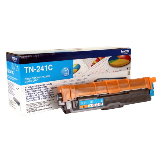 Brother TN-241C toner cartridge 1 pc(s) Original Cyan Image