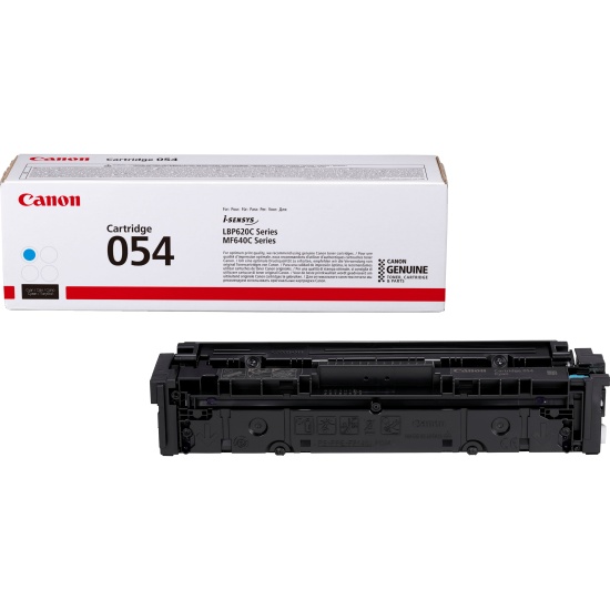 Canon 054 Toner Cartridge, Cyan Image