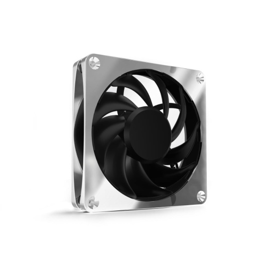 Alphacool Apex Stealth Metall Computer case Fan 12 cm Chrome 1 pc(s) Image