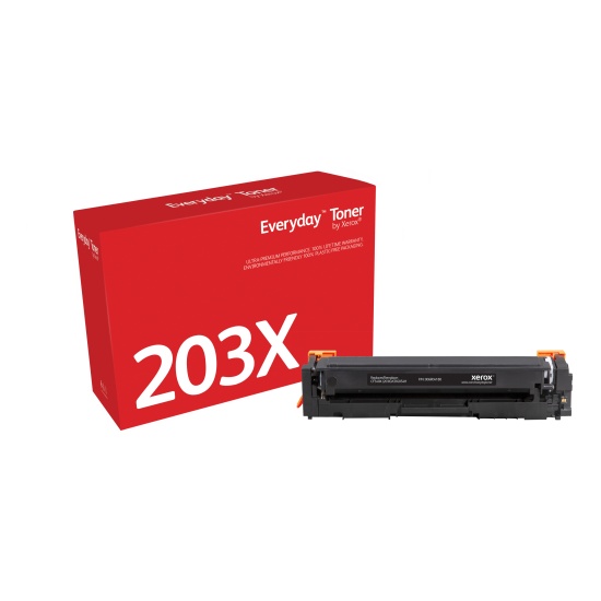 Everyday (TM) Black Toner by Xerox compatible with HP 202X (CF540X/CRG-054HBK) Image