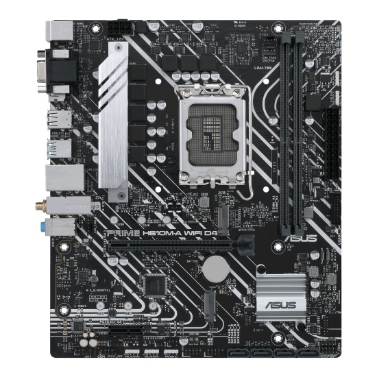 ASUS PRIME H610M-A WIFI D4 Intel H610 LGA 1700 micro ATX Image