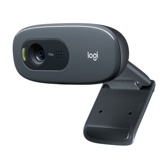 Logitech HD C270 webcam 3 MP 1280 x 720 pixels USB Black Image