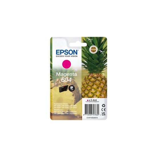 Epson 604 ink cartridge 1 pc(s) Compatible Standard Yield Magenta Image