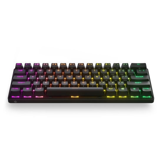 Steelseries Apex Pro Mini Wireless keyboard USB + RF Wireless + Bluetooth QWERTZ German Black Image