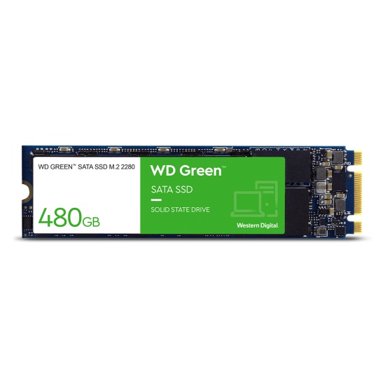 Western Digital Green WDS480G3G0B internal solid state drive M.2 480 GB Serial ATA III Image