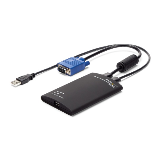 StarTech.com KVM Console to USB 2.0 Portable Laptop Crash Cart Adapter Image