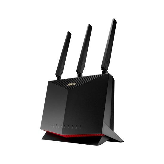 ASUS 4G-AC86U wireless router Gigabit Ethernet Dual-band (2.4 GHz / 5 GHz) Black Image