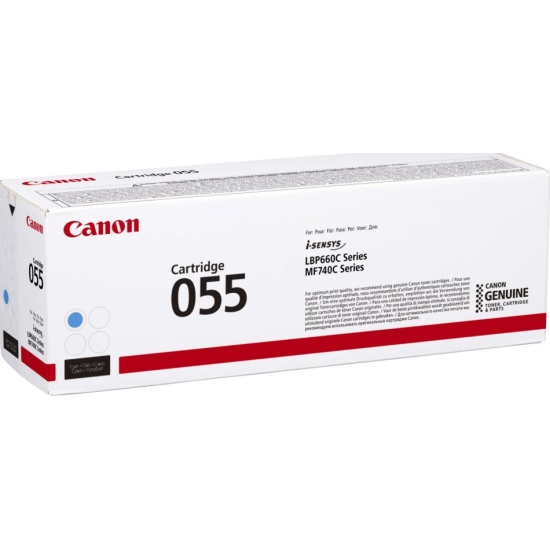 Canon 055 toner cartridge 1 pc(s) Original Cyan Image