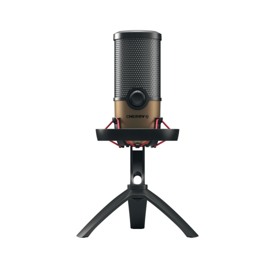 CHERRY UM 9.0 PRO RGB Black, Copper Table microphone Image