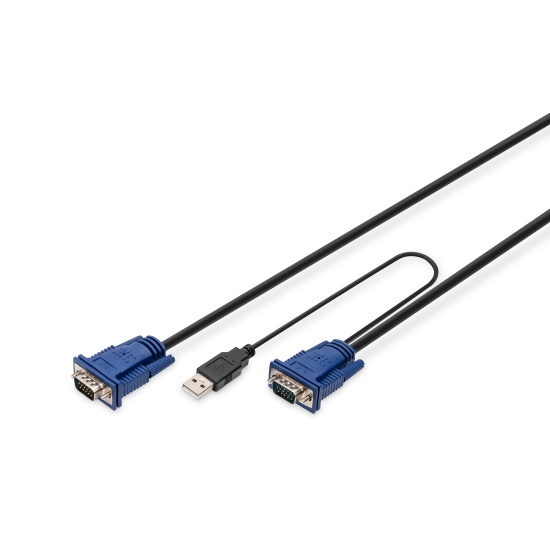 Digitus KVM cable USB for KVM consoles Image