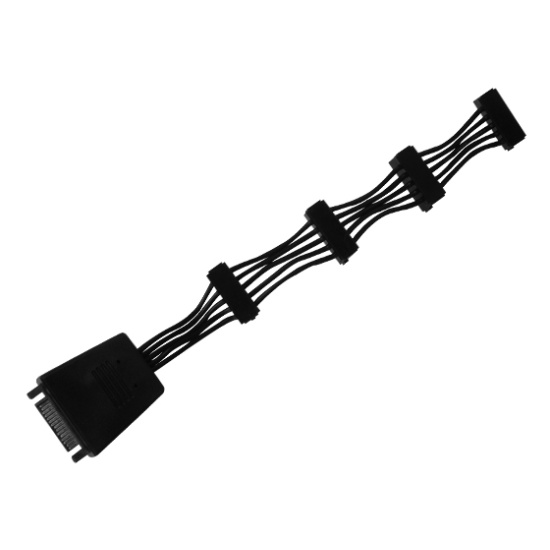 Silverstone CP06-E4 SATA cable 0.19 m Black Image