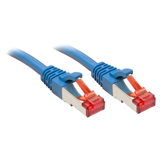 Lindy RJ-45 Cat.6 S/FTP 5m networking cable Blue Cat6 S/FTP (S-STP) Image