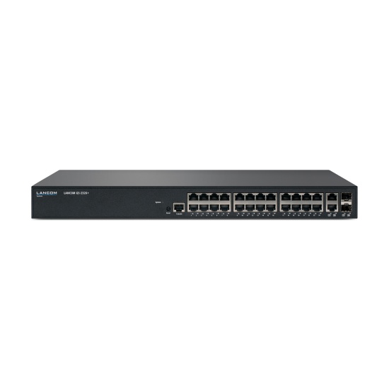 Lancom Systems GS-2326+ Managed L2 Gigabit Ethernet (10/100/1000) 1U Black Image