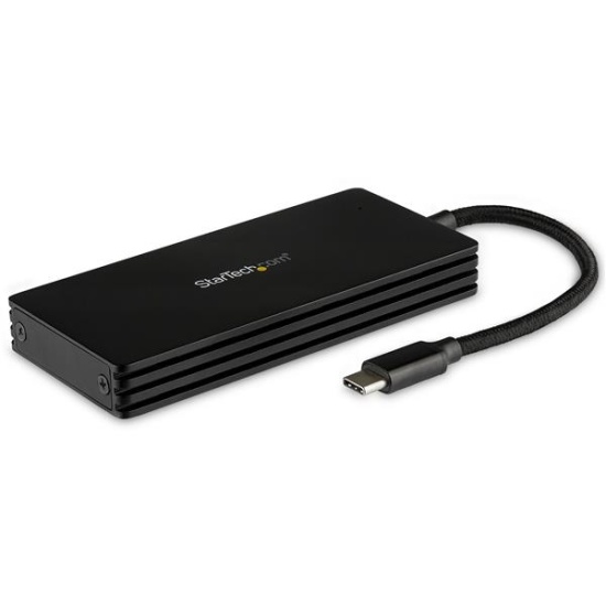 StarTech.com M.2 SSD Enclosure for M.2 SATA Drives - USB 3.1 (10Gbps) - USB-C Image