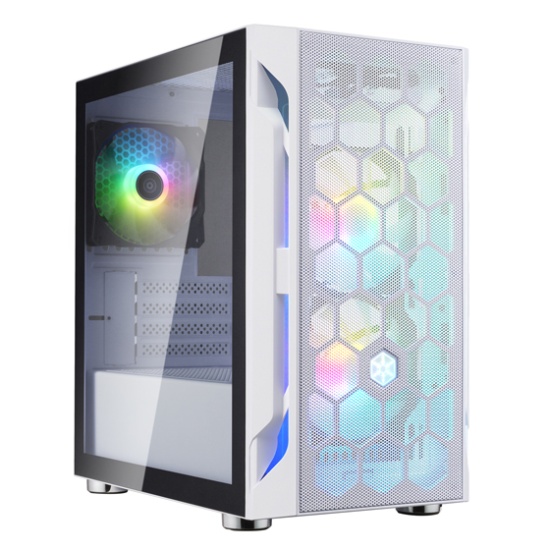 Silverstone FARA H1M PRO Tower White Image