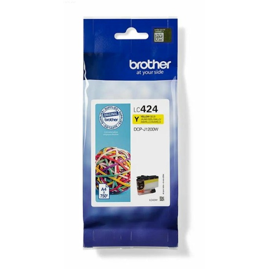 Brother LC-424Y ink cartridge 1 pc(s) Original Yellow Image