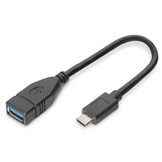 Digitus USB Type-C™ Adapter / Konverter, OTG, Type-C™ to A Image