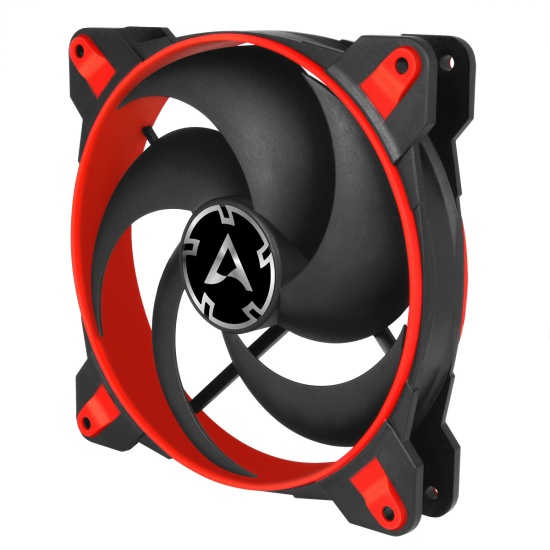 ARCTIC BioniX P140 (Red) – Pressure-optimised 140 mm Gaming Fan with PWM PST Image