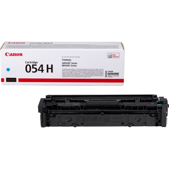 Canon 054 H High Yield Toner Cartridge, Cyan Image