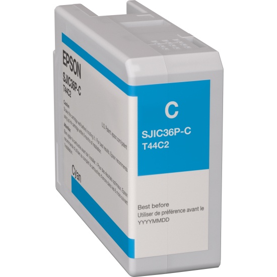 Epson SJIC36P(C) ink cartridge Cyan Image