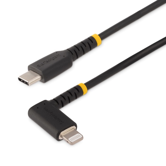 StarTech.com RUSB2CLTMM2MR mobile phone cable Black 2 m USB C Lightning Image