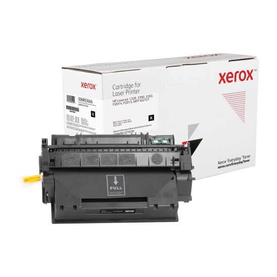 Everyday ™ Black Toner by Xerox compatible with HP 49X/53X (Q5949X/ Q7553X), High capacity Image