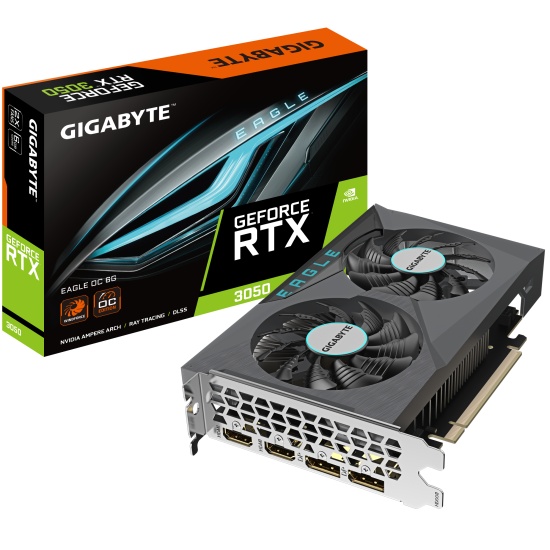 Gigabyte EAGLE GeForce RTX 3050 OC 6G NVIDIA 6 GB GDDR6 Image