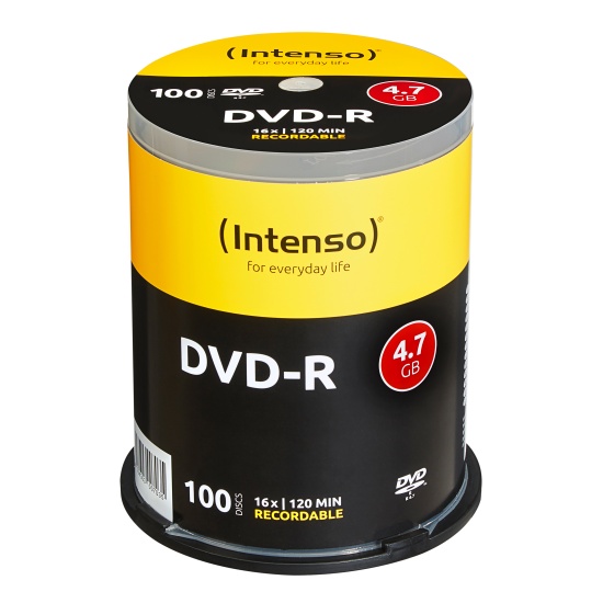 Intenso DVD-R 4.7GB 100 pc(s) Image