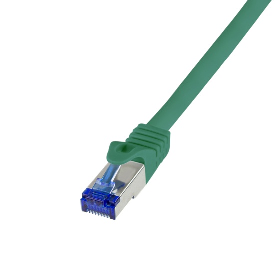 LogiLink C6A015S networking cable Green 0.25 m Cat6a S/FTP (S-STP) Image