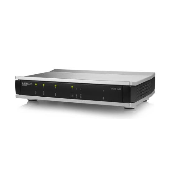 Lancom Systems 1640E (EU) wired router Gigabit Ethernet Black, Silver Image