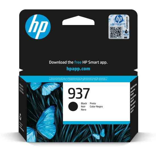 HP 937 Black Original Ink Cartridge Image